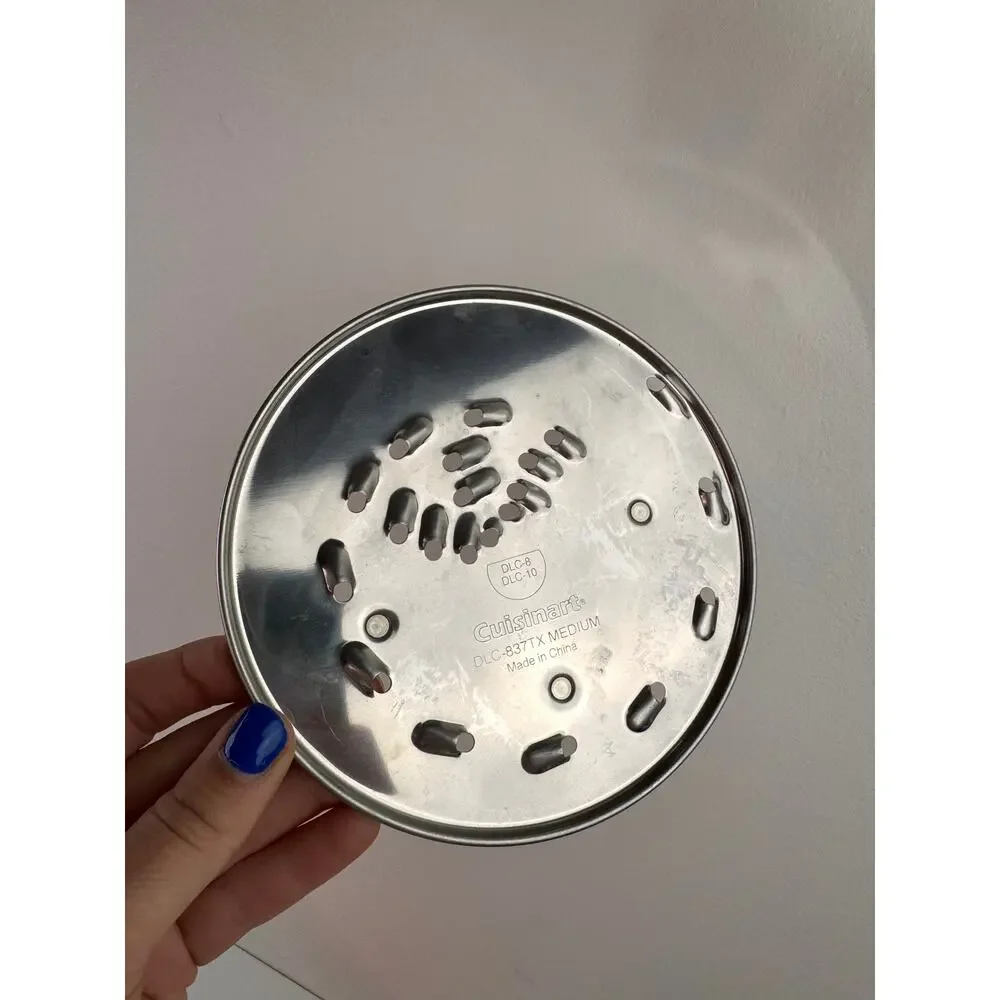 Cuisinart Food Processor Shredding Disc DLC-837TX, DLC-846TX, DLC-844TX Set of 5